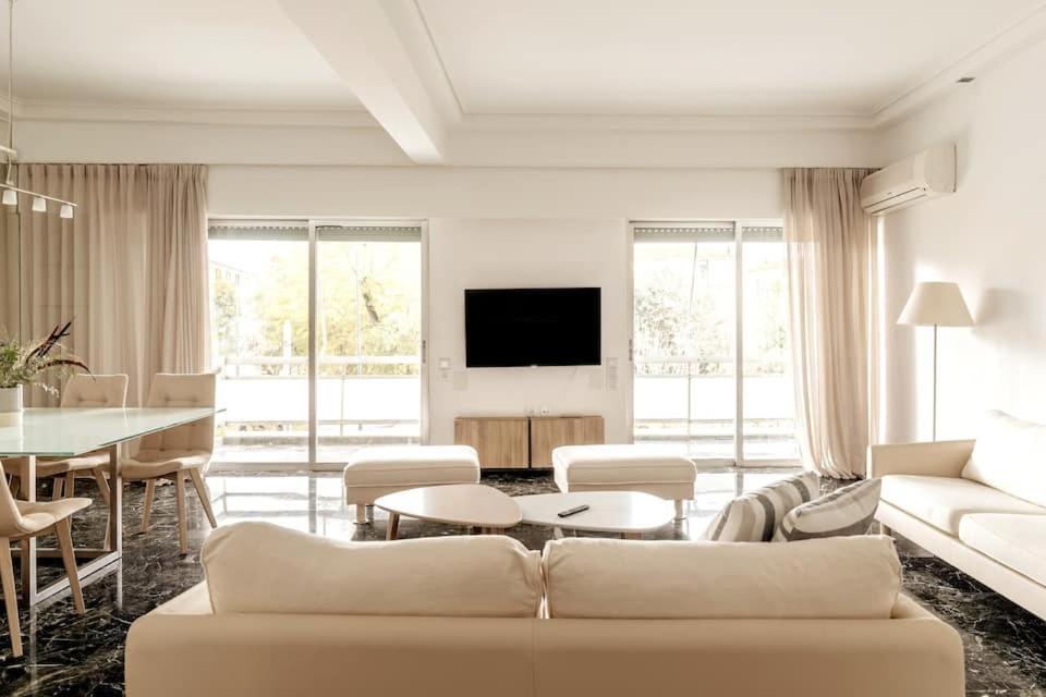 Elegant 2Bd Evelpidon Apartment Athen Eksteriør bilde
